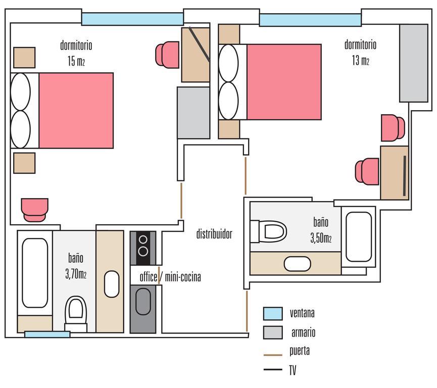 Apartamentos Sabinas Zaragoza Centro Ruang foto